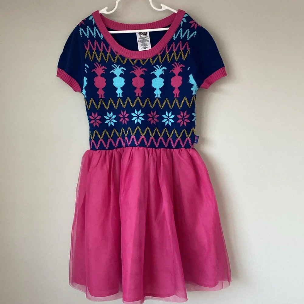 Girls Trolls Band Together Dress
